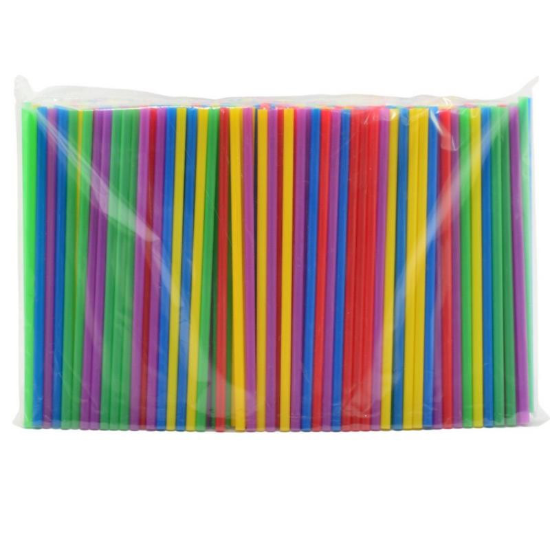 Słomki do napojów 250szt 8x240mm kolor PP